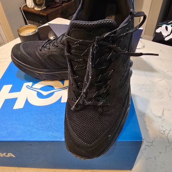 Brand New Hoka One One Men’s Anacapa 2 Freedom Black Trail 1155192 BBLC Size 12 - Picture 2 of 10